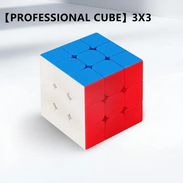 Cube de puzzle SENGSO Speed 2X2 3x3 4X4 5X5 Pyramide résolution de problèmes en plastique multicolore pour tous les âges occasions spéciales et éducation