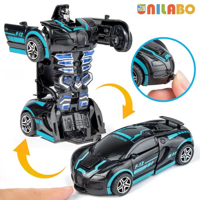 Jouets de voiture de sport Robot Transformable