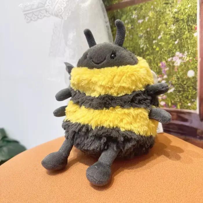 Jouet en peluche d'éléphant Albee Bee super doux câlin mignon apaisant pour enfants cadeau naissance baptême anniversaire réconfort occasions spéciales