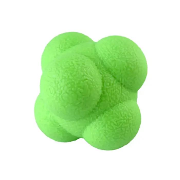 Ballon de réaction hexagonal pour l'entraînement d'agilité
