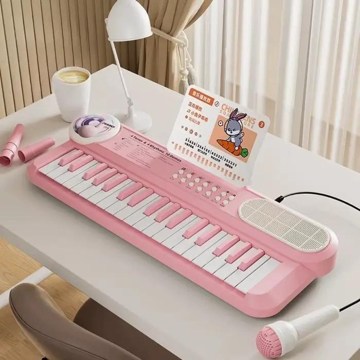 Clavier de piano électronique à 37 touches, adapté aux débutants, apprentissage à partir de zéro, in