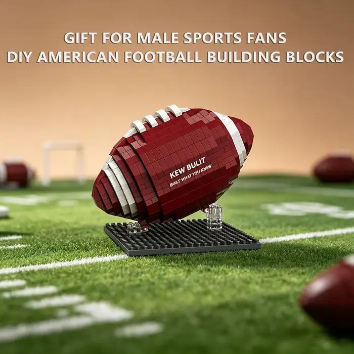 Jeu de construction MOC Sports : Modèle de rugby en micro-blocs