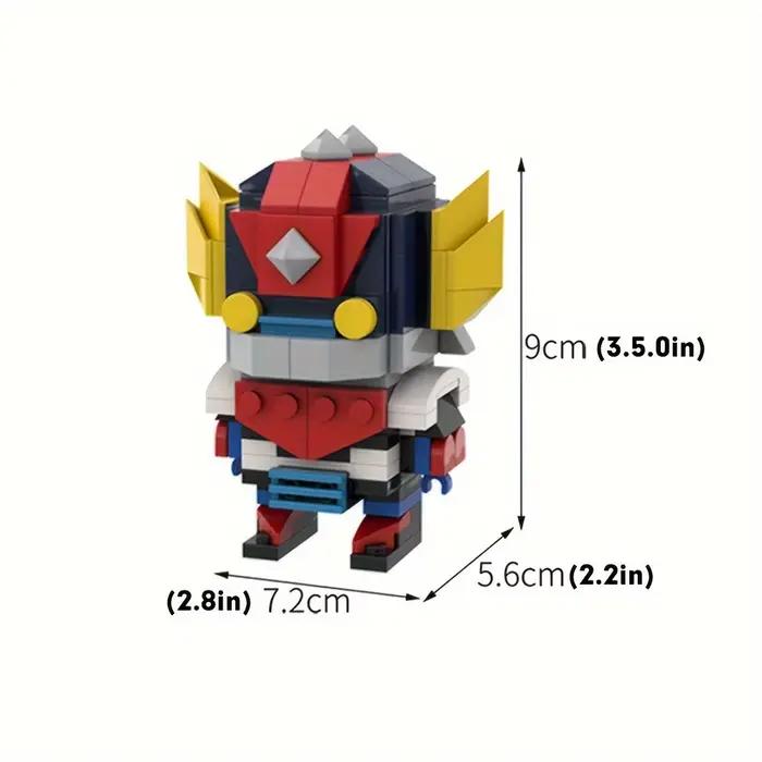 Moc Robot Goldoraked Anime Figure bloc de construction technique Mecha film constructeur modèle briq