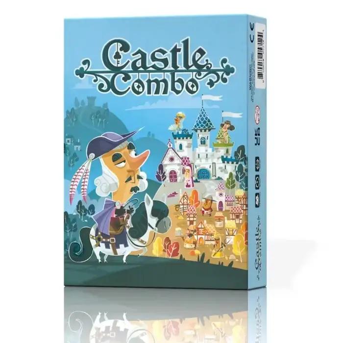 Jeu de société de stratégie Castle Combo jeu de table médiéval avec effets instantanés bonus de fin de partie pour 2 à 5 joueurs jeux familiaux