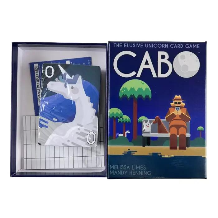 CABO jeu de cartes pour collectionneurs jeu de fête de vacances cadeau d'Halloween cadeau de Noël jeu de société familial occasion spéciale amusant et interactif