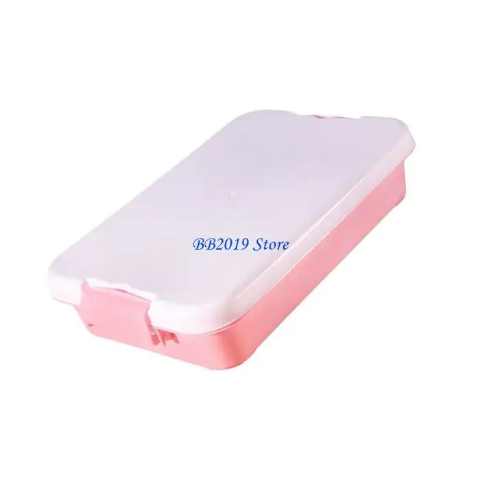 Q0KB bac sensoriel empilable plateau sable boîte rangement jouets sable pour enfant conteneur d'outils sable