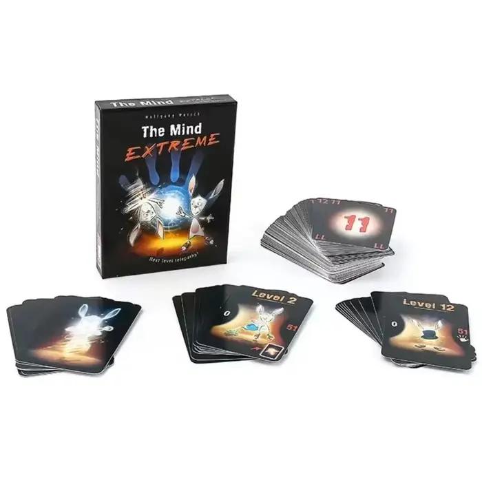 NOUVEAU Jeu de cartes The Mind, jeu de société de puzzle pour fête, expérience interactive en équipe
