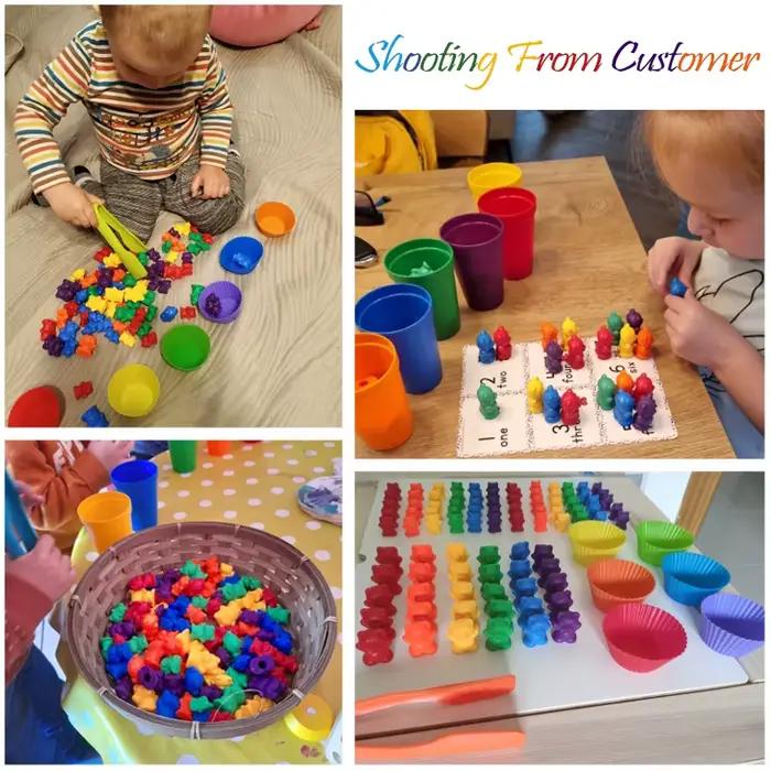 Jouets d'entraînement à la motricité Fine Montessori