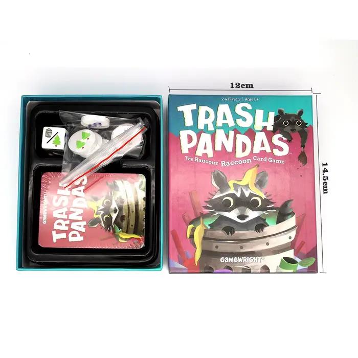 Poubelle Pandas Jeu de cartes Jeu de sanglier Jeu de fête