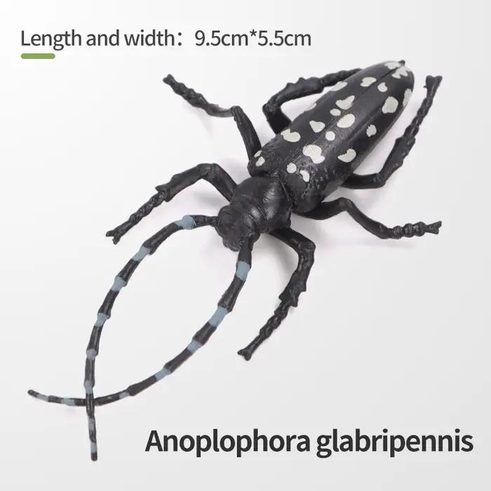 Ensemble de figurines d'insectes et d'animaux sauvages éducatives - Araignée, papillon, escargot - J