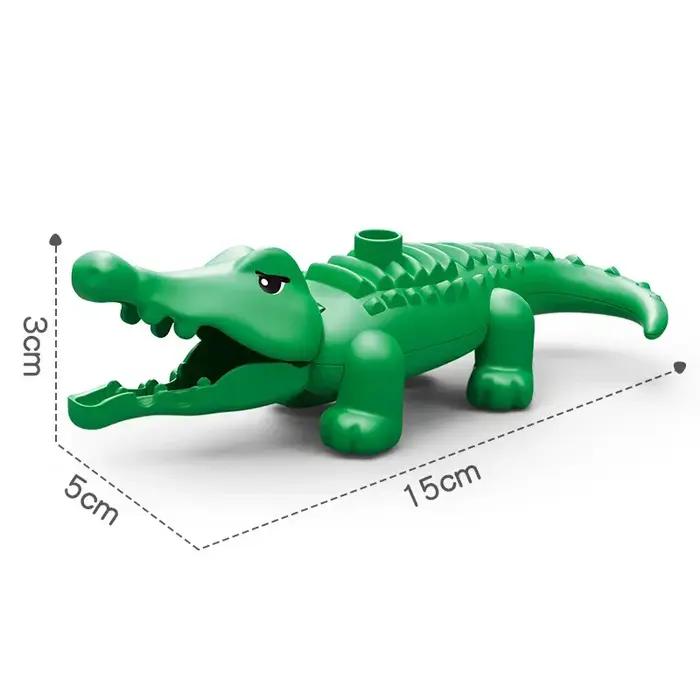 Blocs de construction GSF grands et micros avec figurines animaux pour enfants 3-6 ans et plus occasions spéciales et cadeaux d'anniversaire