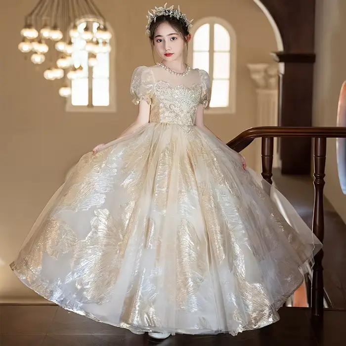 Robe de Princesse Vintage pour Filles 2026