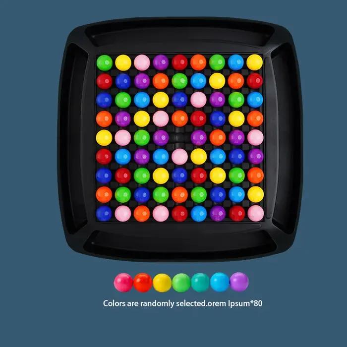 Fun Rainbow Solitaire : un jeu de société interactif et familial pour deux joueurs.