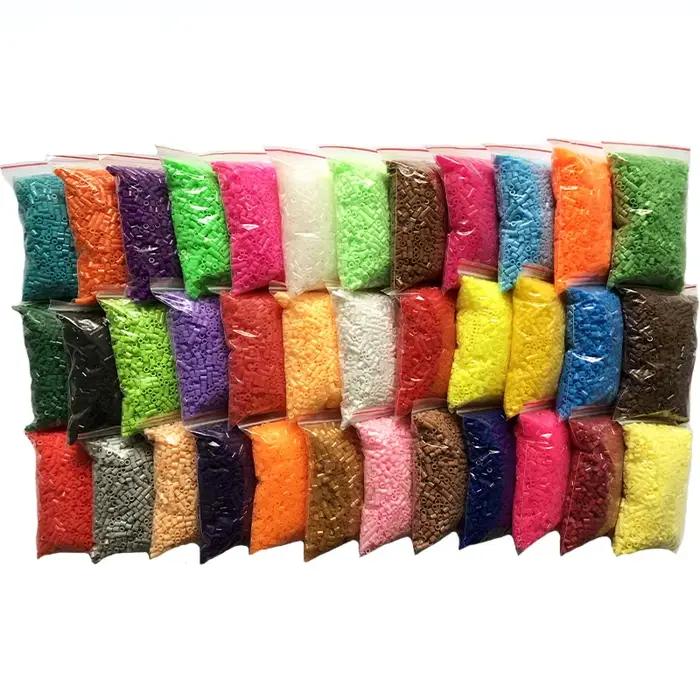 Perles fusibles 5mm 1000 pièces 36 couleurs perles de fer nacrées pour enfants perles Hama bricolage
