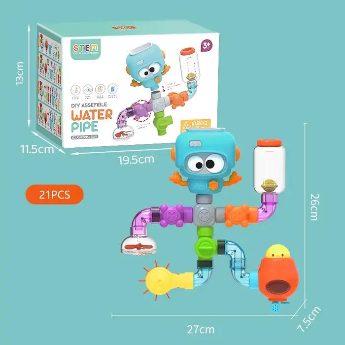 Jouets de bain pour bébé avec ventouses fortes