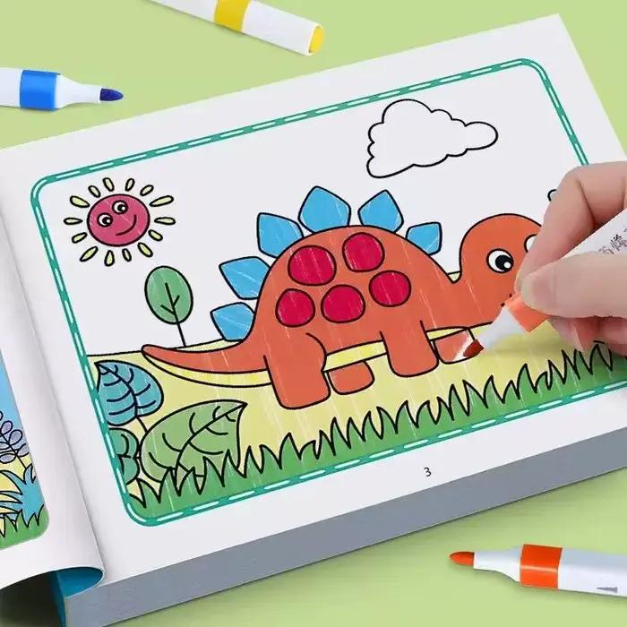 Livres de coloriage pour enfants, garçons et filles, livre de dessin d'animaux pour bébés, jouets d'éducation précoce, jouet de dessin, bloc-notes