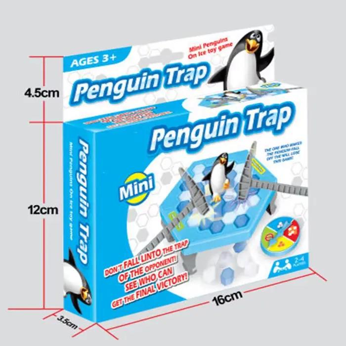 Piège à Pingouins drôle jeu de société interactif intérieur brise-glace sauver pingouin table parent-enfant cadeau enfant occasionnels