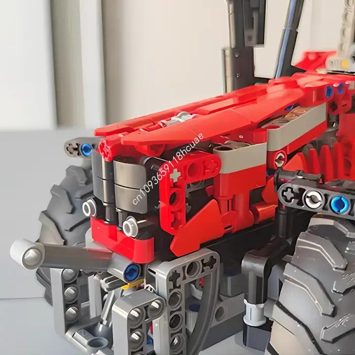 1137 pièces Massey Ferguson 7480 modèle de tracteur Moc blocs de construction bricolage créatif éducatif briques empilables jouet enfant cadeaux de noël