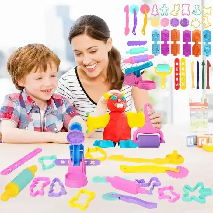 Ensemble d'accessoires pour pâte à modeler pour enfants, outils pour pâte à modeler avec divers moul