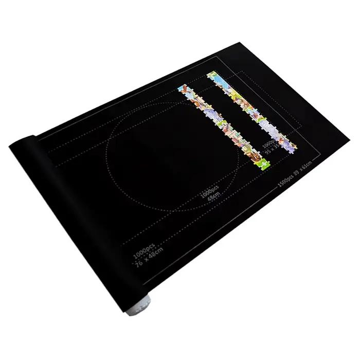 Tapis de puzzle en plastique robuste dessin animé pour passionnés de puzzles âge 14+ occasions spéciales et parties de jeux famille voyage