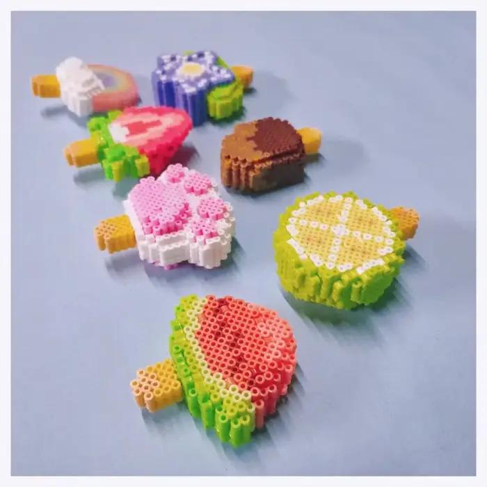 500 pièces 5mm Hama perles Perler fusible