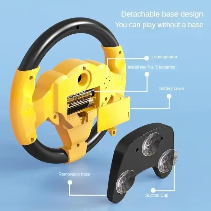 Volant de simulation brillant pour enfants jouet éducatif pour garçons filles occasions spéciales développement motricité fine jouer apprendre