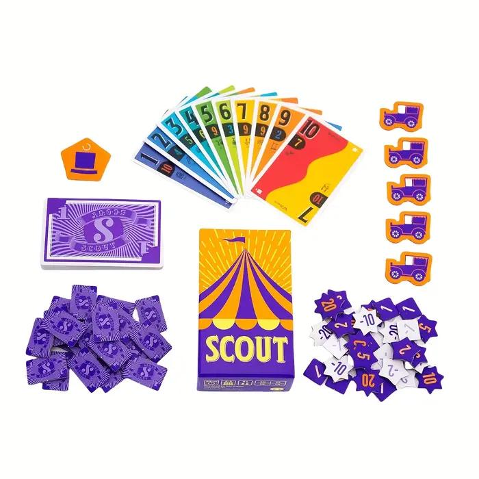 Jeu de société : SCOUT – Jeu de cartes primé SDJ pour 2 à 5 joueurs