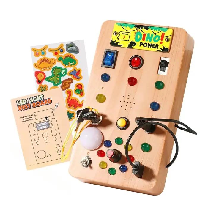 Tableau d'alimentation de commutateur de simulation de lumière LED pour enfants