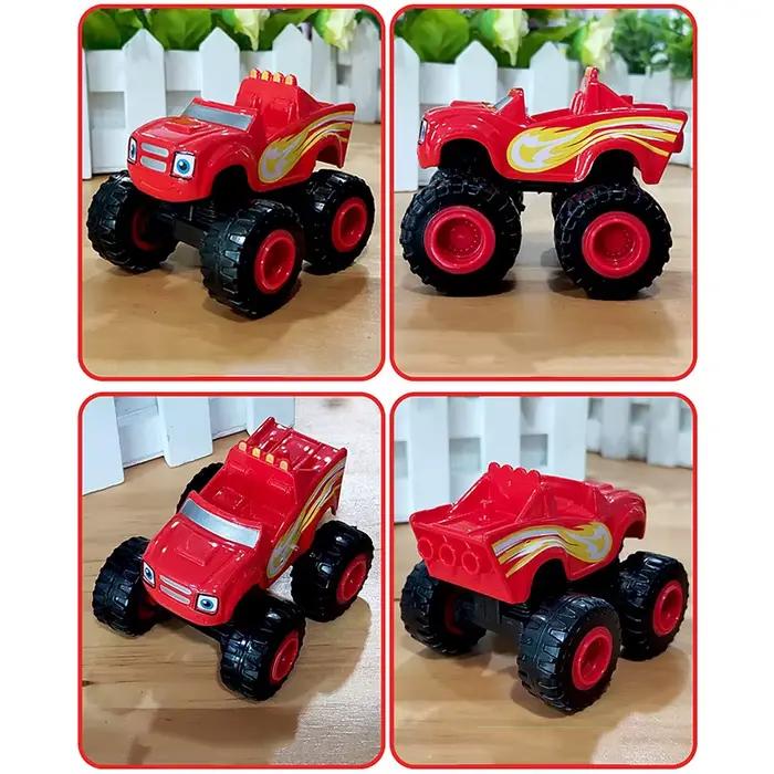 Jouets de voiture monstre flamme et machine Blaze Camion broyeur russe jouet occasionnel pour enfants passionnés d'aventure et de mécaniques épiques