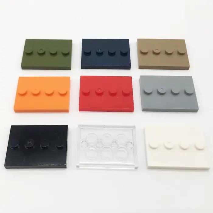 Accessoires de mini-figure, plaque de base universelle 3x4, affichage de figurines, blocs de constru