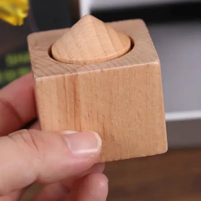 Blocs en bois uniques imposibles de Muddy Puddles pour adultes et adolescents puzzle 3D tours de magie occasions spéciales constructions sculpturales défis mentaux collaboration famille amitié