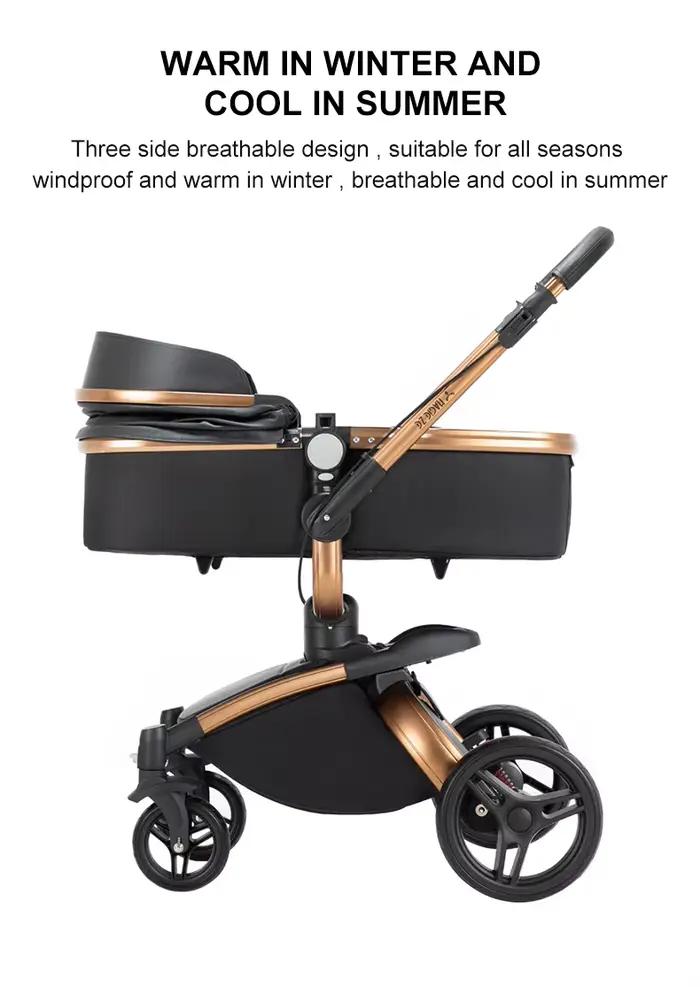Poussette bébé voiture pour landau pour nouveau-né bébé accessoires bébé Buggy infantile 3 en 1 pous