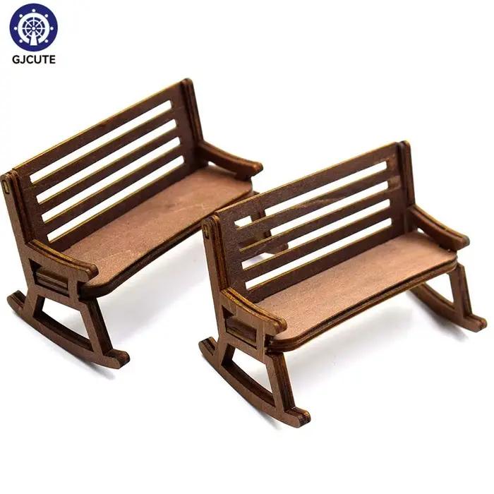 Mini Table de Parc L'inventaire pour Enfants Accessoires de Maison de Poupées Chaises Bancs Meubles Jouets Éducatifs Occasions Spéciales