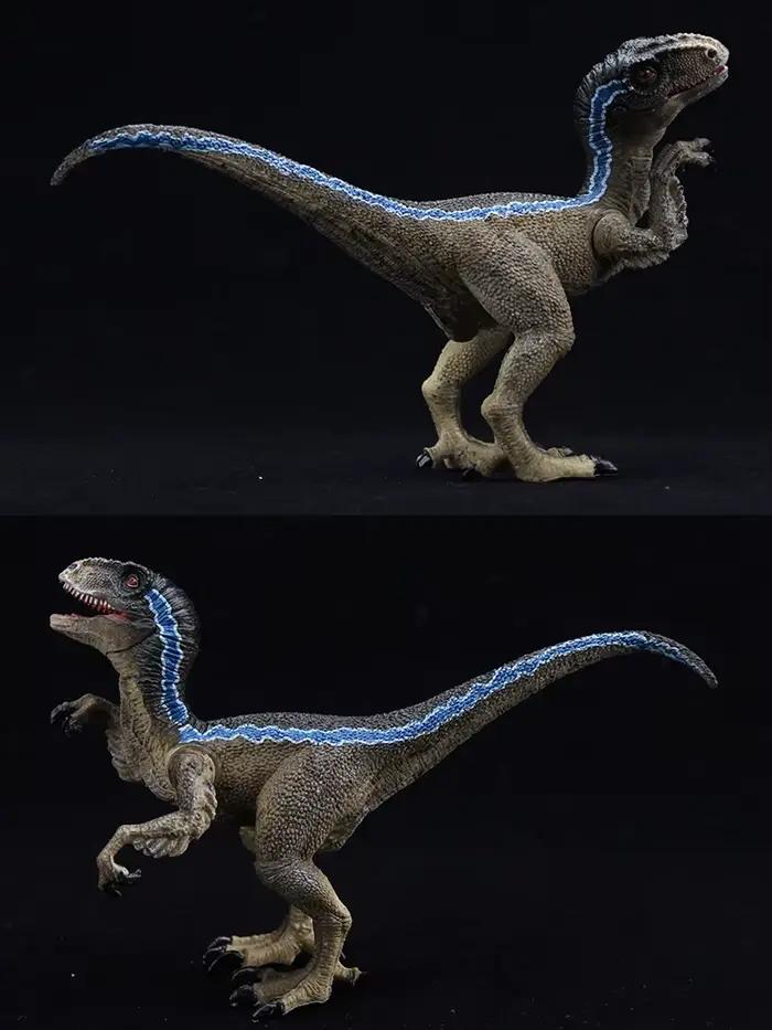 Ensemble de modèles de dinosaures Velociraptor de Simulation jurassique