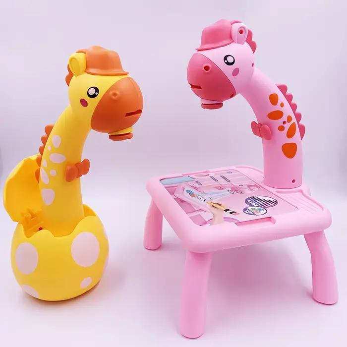 Mini projecteur Led, Table à dessin artistique, jouet lumineux pour enfants, planche de peinture, pe