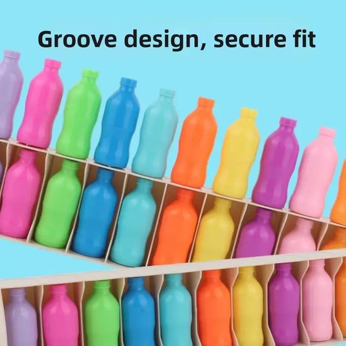 Jeu d'association de bouteilles en plastique gris clair pour adultes, éducatif, améliore la concentration, la mémoire et la coordination, idéal pour les occasions familiales et les parties sociales