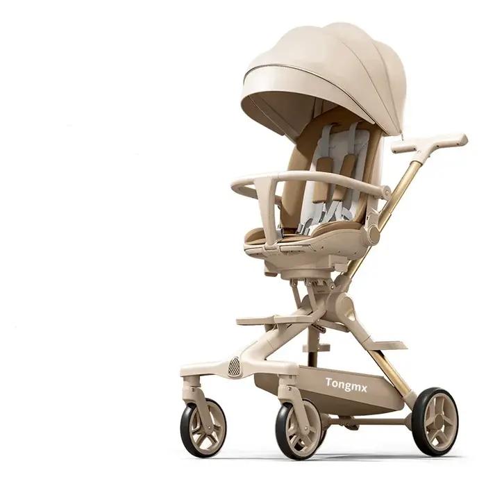 Poussette haute vue légère pour bébé