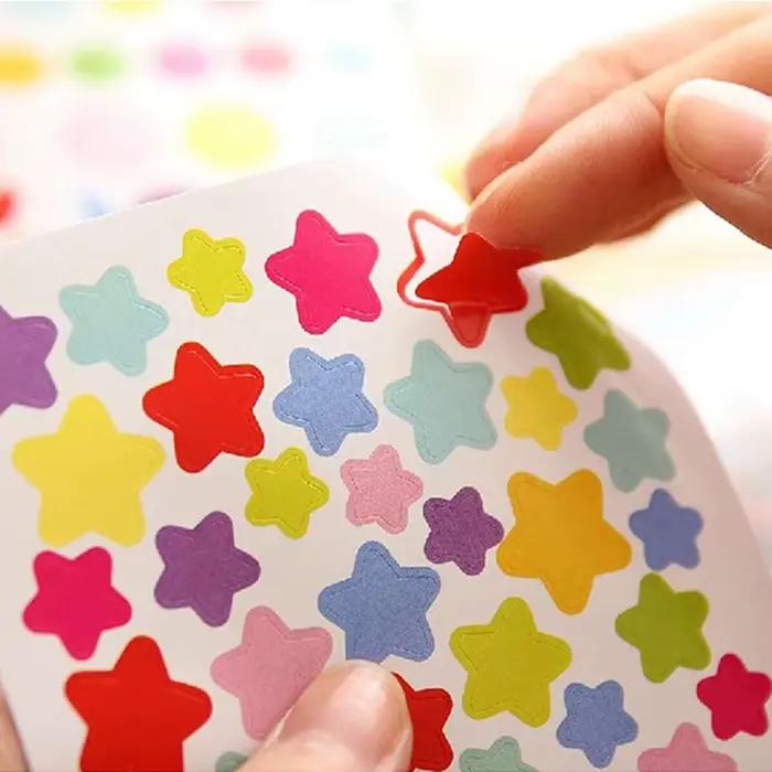 Autocollants JOKEJOLLY en papier mignon coloré pour enfants et adolescents, parfait pour décorer album de collection, journal intime, chambre, occasions spéciales et cadeaux