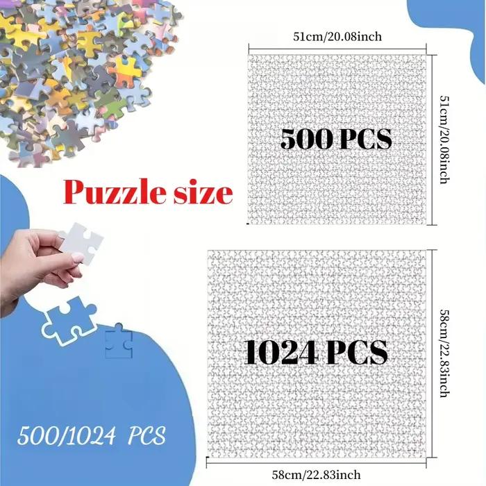 Puzzles de 500/1024 pièces Thème Serre Végétale – Jeux d'activités familiales relaxants pour le salon