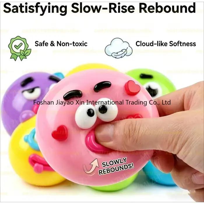 Nouveauté 2026 Smushers Squishy, Jouet Squishy Curiosities Dog Face Swap, Jouet à presser mignon, doux, malléable, à remontée lente, sensoriel et relaxant
