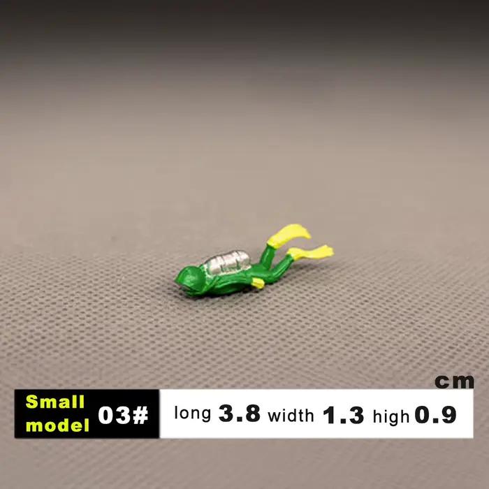 Figurines de plongeur miniatures à monter soi-même