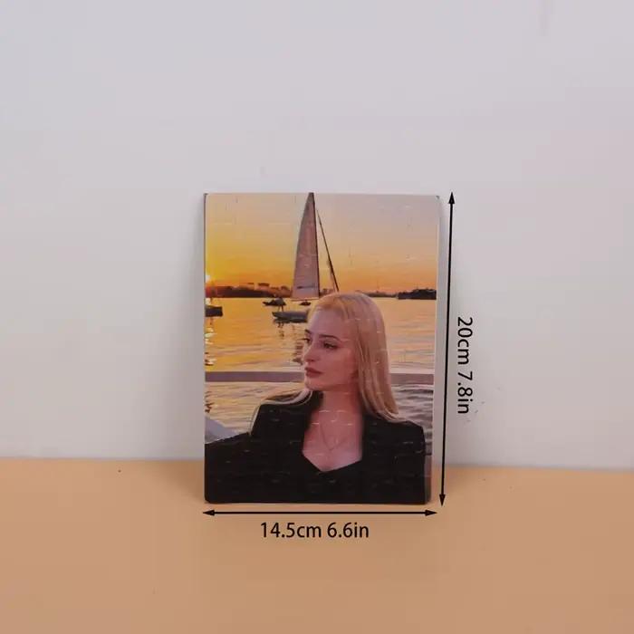 Puzzle personnalisé avec photo appartement rectangle horizontal technique peinture au pistolet pour décoration maison cadeau anti-stress_DIY_occasions_spéciales_amis_famille