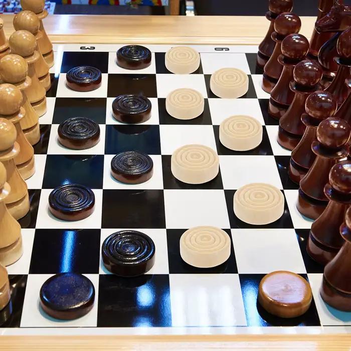 24 pièces en bois Backgammon pièces d'échecs pièces de dames accessoire de jeu de société dames Backgammon pièces accessoires nouveau