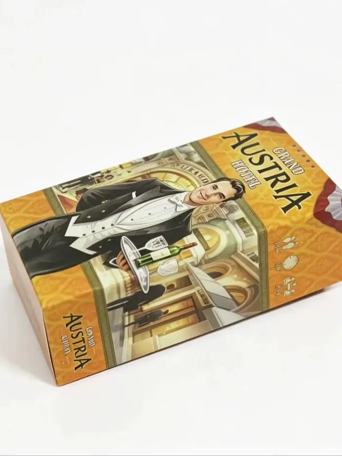 Jeu de société Grand Austria Hotel, 2-5 joueurs, jeu de table amusant pour la famille/les soirées, jeu de stratégie pour amis, version portable