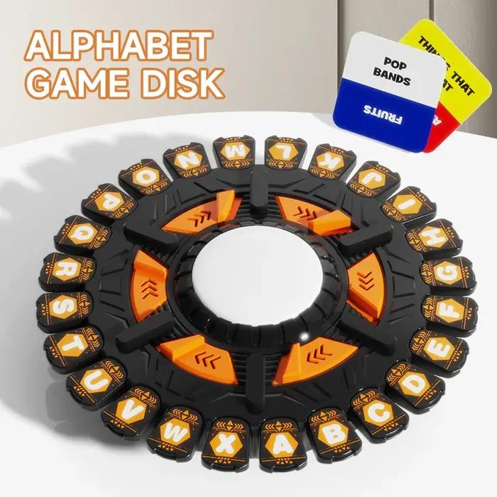 Jeux de société, jeu de société Spin Alphabet à 24 touches