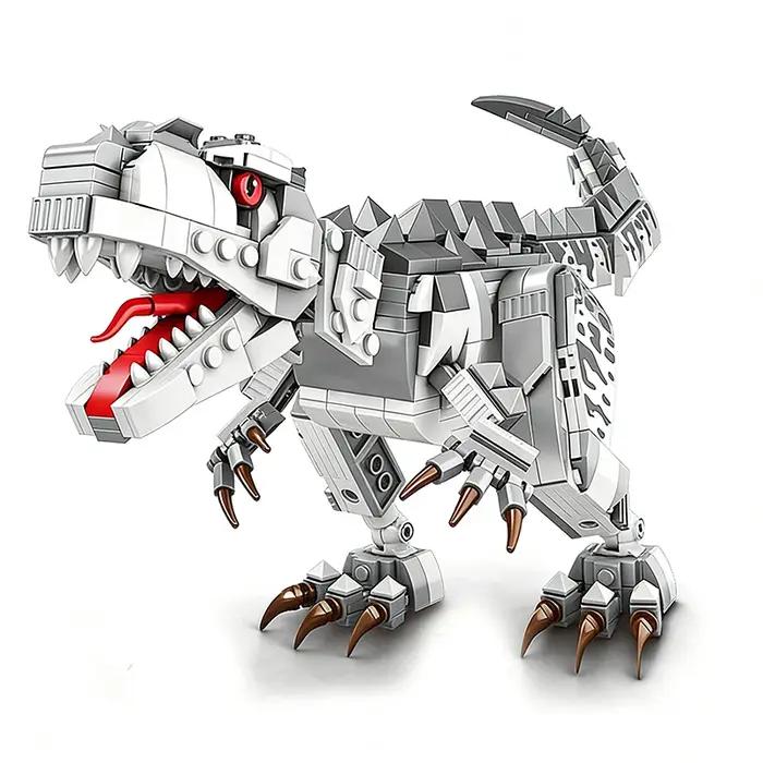Blocs de Construction de dinosaures préhistoriques, ensemble de Construction d'animaux, modèle T Rex, jouets éducatifs, cadeau de noël pour garçons et enfants