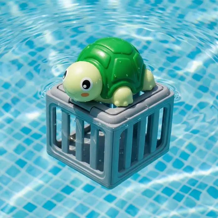 Jouets de plongée pour enfants avec boîte à poissons, animaux flottants, jeu de piscine aquatique pour garçons et filles, cadeaux amusants pour fêtes de plage en plein air