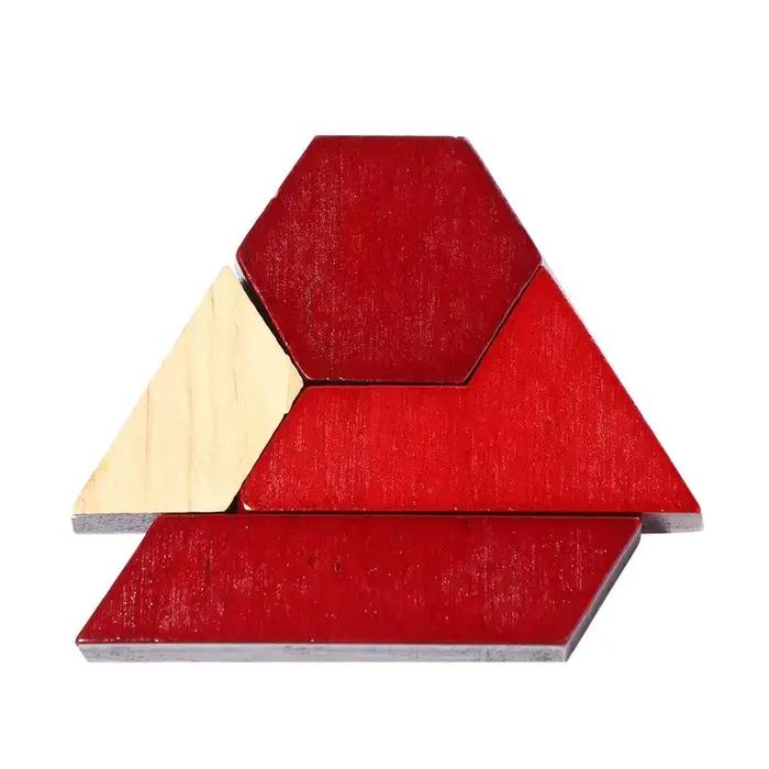 Jeu de Puzzle en bois, Puzzle Hexagonal