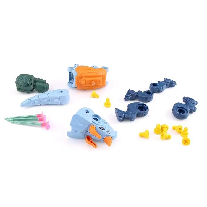 Ensemble de modèles de construction de dinosaures pour enfants, puzzle Montessori, tournevis, outil