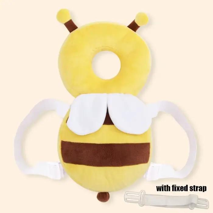 Coussin de protection de tête pour bébé en peluche polyester coton sécurité apprentissage à marcher protection tête dos enfant chambre douillet confort durable design mignon occaions spéciales